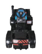 LeanToys Buldozer electric pentru copii 6V cupa mobila lumini si sunete frana automata 87x42x44 cm Blue