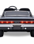 LeanToys Masinuta electrica pentru copii Dodge Charger RT Black motor 2x200W baterie de 24V7Ah telecomanda 2.4G faruri LED fataspate sistem audio integrat cu bluetooth USB card Micro SD intrare MP3 135 x 68 x 50 cm