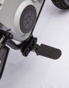 LeanToys Motocicleta electrica pentru copii A9901 Black cu suspensii roti pneumatice motor de 350W baterie de 2x18V9Ah viteza 8-15 kmh franare automata la eliberarea pedalei de acceleratie dimensiune 116 x 53 x 75 cm