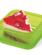 Lebez Set 4 caserole pranz din tritan transparent