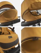 Leclerc Carucior Influencer Air golden mustard