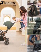 Leclerc Carucior Influencer XL Black Brown