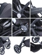Leclerc Carucior Magic Fold Plus Grey