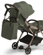 Leclerc Geanta pentru carucior cu salteluta de infasat Army Green