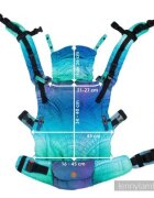 Lenny Lamb Marsupiu LennyUpGrade Carrier Rainbow Baby