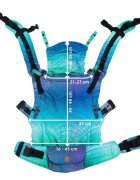Lenny Lamb Marsupiu LennyUpGrade Symphony Rainbow Carrier