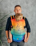 Lenny Lamb Marsupiu LennyUpGrade Symphony Rainbow Carrier