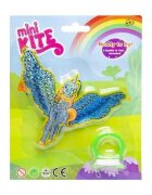 LG Imports Mini Zmeu lungime 10 cm Unicorn albastru