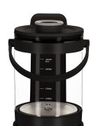 Lionelo Aparat pentru incalzirea si declorizarea apei Babypresto 2.0 Negru pentru lapte praf lampa UV rezervor 3l lumina de noapte dozare 30-300 ml 1200 W afisaj digital