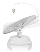 Lionelo Balansoar Iris Gri 2 in 1 Rotire 360 grade Electric Cu 3 moduri de leganare Cu 5 trepte de viteza Cu 3 pozitii de inclinare Pana la 9 kg