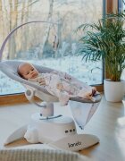 Lionelo Balansoar Iris Gri 2 in 1 Rotire 360 grade Electric Cu 3 moduri de leganare Cu 5 trepte de viteza Cu 3 pozitii de inclinare Pana la 9 kg