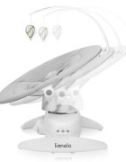 Lionelo Balansoar Iris Gri 2 in 1 Rotire 360 grade Electric Cu 3 moduri de leganare Cu 5 trepte de viteza Cu 3 pozitii de inclinare Pana la 9 kg
