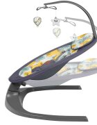 Lionelo Balansoar si sezlong copii Ralf 2 in 1 electric cu telecomanda si cablu USB