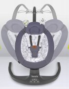 Lionelo Balansoar si sezlong copii Ralf 2 in 1 electric Gri Grafit