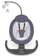 Lionelo Balansoar si sezlong copii Ralf 2 in 1 electric Gri Grafit
