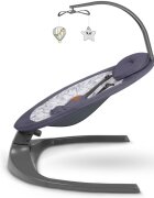 Lionelo Balansoar si sezlong Ralf 2 in 1 electric cu telecomanda si cablu USB GriAlb