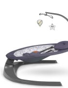 Lionelo Balansoar si sezlong Ralf 2 in 1 electric cu telecomanda si cablu USB GriAlb