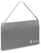 Lionelo Bariera de protectie pentru pat Lora XL Gri pliabila sistem de blocare StandSafe geanta de transport inclusa Conform cu BS 79722001+A12009