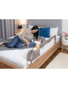 Lionelo Bariera protectie pat Eva 150x35 cm gri