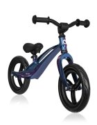 Lionelo Bicicleta copii fara pedale Bart 12 inch Blue Violet roti din spuma EVA de la 2 ani pana la 30 kg scaun reglabil de la 35-43 cm ghidon ajustabil suport pentru picioare in relief maner de transport