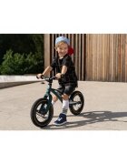 Lionelo Bicicleta copii fara pedale Bart Air green forest 12 inch cu roti gonflabile constructie din magneziu greutate foarte mica scaun si ghidon reglabile pe inaltime greutate maxima suportata 30 kg