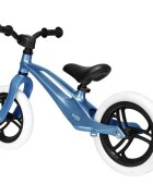 Lionelo Bicicleta copii fara pedale Bart Sky Blue 12 inch constructie din magneziu greutate foarte mica roti din spuma EVA reglabila de la 2 ani pana la 30 kg