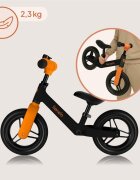 Lionelo Bicicleta fara pedale Toni Portocaliu cu ghidon si sa reglabile ultra usoara 2.8 Kg 18 luni+ sustine 30 kg conform cu standardul EN71-123 certificata TUV SUD