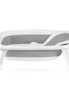 Lionelo Cadita pliabila Bubble Suport anatomic si dop incluse Cu termometru Capacitate 50 l 85 x 50 cm Gri