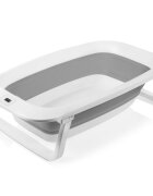 Lionelo Cadita pliabila Bubble Suport anatomic si dop incluse Cu termometru Capacitate 50 l 85 x 50 cm Gri