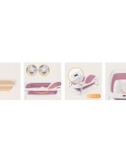 Lionelo Cadita pliabila Bubble Suport anatomic si dop incluse Cu termometru Capacitate 50 l 85 x 50 cm Roz