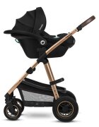 Lionelo Carucior 2 in 1 Amber Cadru aluminiu Cu landou intarit si salteluta moale Reversibil Maner ajustabil Huse pentru picioare ploaie Plasa de tantari Geanta parinti Sarcina maxima 22 kg Standard de siguranta EN18