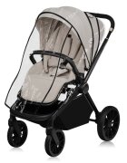 Lionelo Carucior 2 in 1 Mika Plus Cadru din aluminiu Cu landou intarit si salteluta moale Reversibil Cu sistem de ventilatie 3D Cu accesorii Pana la 22 kg Conform cu EN1888-1 EN1888-2 EN1466 Bej