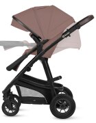 Lionelo Carucior 3 in 1 Bianka Bej Taupe transformabil cadru aluminiu landou si salteluta moale multiple accesorii sustine 22 kg 0 luni+ EN14662014+AC2015 EN1888