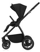 Lionelo Carucior 3 in 1 Meril cu landou de dimensiune XL reversibil cu scoica auto testata ADAC cu accesorii pana la 22 kg conform cu EN1888-1 EN1888-2 EN1466 negru