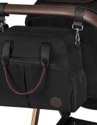 Lionelo Carucior Amber 3 in 1 Cadru aluminiu Cu landou intarit si salteluta moale Cu scoica auto testata ADAC Reversibil Cu accesorii Geanta parinti Sarcina maxima 22 kg Standard de siguranta EN1888-1 EN1466 ECE R129