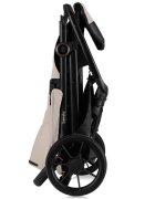 Lionelo Carucior pentru copii Iva Bej sport sustine 22 kg spatar reglabil suspensii maner ajustabil