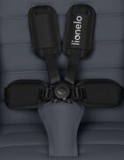 Lionelo Carucior pentru copii Iva Gri sport sustine 22 kg spatar reglabil suspensii maner ajustabil