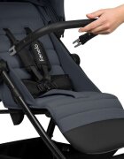 Lionelo Carucior pentru copii Iva Gri sport sustine 22 kg spatar reglabil suspensii maner ajustabil