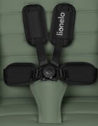 Lionelo Carucior pentru copii Iva Verde sport sustine 22 kg spatar reglabil suspensii maner ajustabil