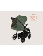 Lionelo Carucior pentru copii Iva Verde sport sustine 22 kg spatar reglabil suspensii maner ajustabil