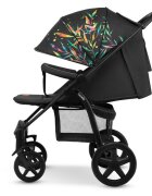Lionelo Carucior sport Annet Plus Dreamin cu accesorii 0 - 22 Kg Negru