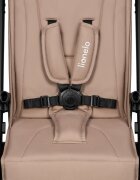 Lionelo Carucior sport Cloe Cu accesorii Cadru din aluminiu Sarcina maxim 22 kg Usor Pliere compacta pentru avion cu o singura mana Ideal pentru toate tipurile de suprafete 6 luni+ bej