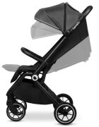 Lionelo Carucior sport Cloe Cu accesorii Cadru din aluminiu Sarcina maxim 22 kg Usor Pliere compacta pentru avion cu o singura mana Ideal pentru toate tipurile de suprafete 6 luni+ gri