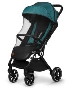 Lionelo Carucior sport Cloe Cu accesorii Cadru din aluminiu Sarcina maxim 22 kg Usor Pliere compacta pentru avion cu o singura mana Ideal pentru toate tipurile de suprafete 6 luni+ verde smarald