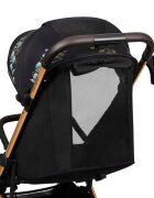 Lionelo Carucior sport Cloe Golden Moments Editie limitata Cu accesorii Cadru din aluminiu Sarcina maxima 22 kg Usor Pliere compacta pentru avion cu o singura mana Ideal pentru toate tipurile de suprafete 6 luni+ Negru