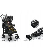 Lionelo Carucior sport Elia Oslo Cu plasa de tantari Standard de siguranta EN1888-1 Negru