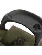 Lionelo Carucior sport Emma Plus Cu tavita 2 Suporturi pentru pahar Geanta accesorii Standard de siguranta EN1888-1 Forest Green