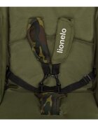 Lionelo Carucior sport Emma Plus Cu tavita 2 Suporturi pentru pahar Geanta accesorii Standard de siguranta EN1888-1 Forest Green