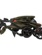 Lionelo Carucior sport Emma Plus Cu tavita 2 Suporturi pentru pahar Geanta accesorii Standard de siguranta EN1888-1 Forest Green