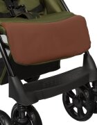 Lionelo Carucior sport Emma Plus Cu tavita 2 Suporturi pentru pahar Geanta accesorii Standard de siguranta EN1888-1 Forest Green